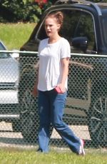 NATALIE PORTMAN Out and About in Los Angeles 08/23/2017