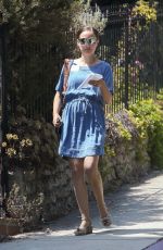 NATALIE PORTMAN Out in Los Angeles 08/24/2017