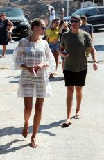 NATASHA POLY on Vacation in Mykonos 08/17/2017
