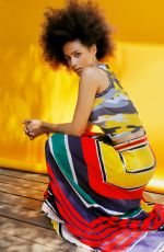 NATHALIE EMMANUEL for Raw Pages, August 2017