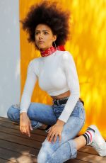NATHALIE EMMANUEL for Raw Pages, August 2017