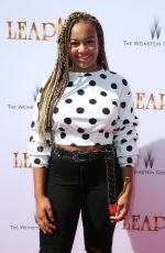 NIA FRAZIER at Leap! Premiere in Los Angeles 08/19/2017