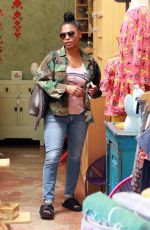 NIA LONG Out for Lunch at Joan