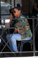 NIA LONG Out for Lunch at Joan