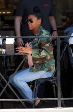NIA LONG Out for Lunch at Joan