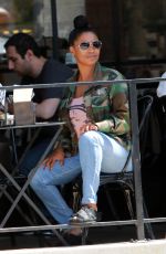 NIA LONG Out for Lunch at Joan