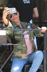 NIA LONG Out for Lunch at Joan