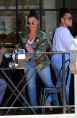 NIA LONG Out for Lunch at Joan