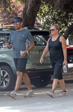 NICOLE EGGERT Out Hiking at Fryman Canyon in Los Angeles 08/15/2017