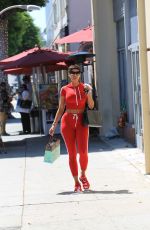 NICOLE MURPHY Out Shopping in Beverly Hills 08/19/2017