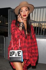 NICOLE SCHERZINGER Arrives at Ed Sheeran Concert in Los Angeles 08/11/2017