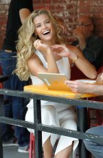 NINA AGDAL ant Tarik Sansal Preview New Romio App in New York 08/20/2017