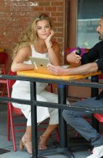NINA AGDAL ant Tarik Sansal Preview New Romio App in New York 08/20/2017