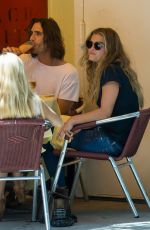 NINA AGDAL Out for Lunch at Cipriani in New York 08/23/2017