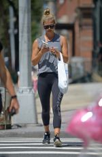 NINA AGDAL Out Shopping in New York 08/10/2017
