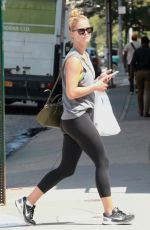 NINA AGDAL Out Shopping in New York 08/10/2017