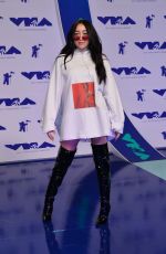 NOAH CYRUS at 2017 MTV Video Music Awards in Los Angeles 08/27/2017