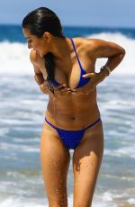 NOUREEN DEWULF in Bikini at a Beach in Santa Monica 08/04/2017