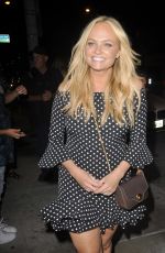 EMMA BUNTON at Catch LA in West Hollywood 08/04/2017