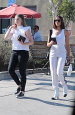 OLIVIA CULPO All in White Out in Los Angeles 08/04/2017