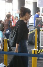 OLIVIA MUNN Arrives in Vancouver 08/08/2017