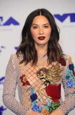 OLIVIA MUNN at 2017 MTV Video Music Awards in Los Angeles 08/27/2017