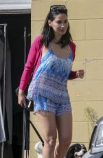 OLIVIA MUNN Out with Her Dogs in Burnaby 08/12/2017