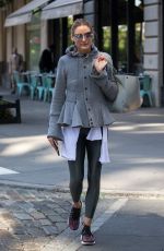 OLIVIA PALERMO Heading to a Gym in New York 08/25/2017