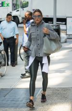 OLIVIA PALERMO Heading to a Gym in New York 08/25/2017