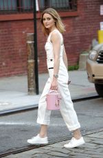 OLIVIA PALERMO Out with Her Dog in New York 08/06/2017