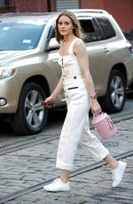 OLIVIA PALERMO Out with Her Dog in New York 08/06/2017