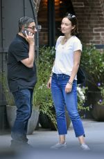 OLIVIA WILDE Out and About in New York 08/01/2017