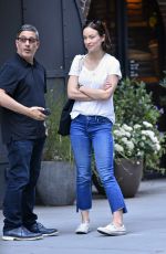 OLIVIA WILDE Out and About in New York 08/01/2017