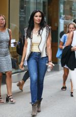 PADMA LAKSHMI Out in New York after Court Appearance 08/09/2017