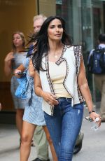PADMA LAKSHMI Out in New York after Court Appearance 08/09/2017
