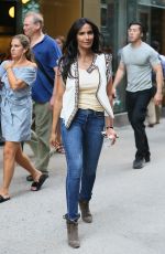 PADMA LAKSHMI Out in New York after Court Appearance 08/09/2017