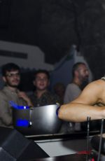 PARIS HILTON at Africana Night Club in Amalfi Coast 08/18/2017