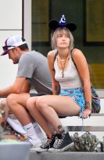 PARIS JACKSON at Disneyland in Anaheim 08/07/2017