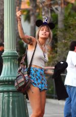 PARIS JACKSON at Disneyland in Anaheim 08/07/2017