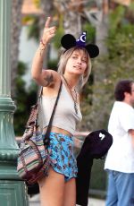 PARIS JACKSON at Disneyland in Anaheim 08/07/2017