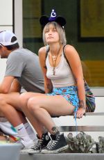 PARIS JACKSON at Disneyland in Anaheim 08/07/2017