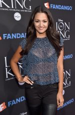 PAULA GARCES at The Lion King Sing-along in Los Angeles 08/05/2017