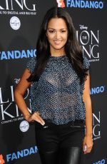 PAULA GARCES at The Lion King Sing-along in Los Angeles 08/05/2017