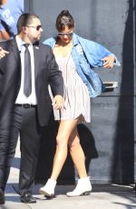 PAULA PATTON Arrives at Jimmy Kimmel Live in Los Angeles 08/14/2017