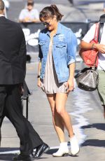 PAULA PATTON Arrives at Jimmy Kimmel Live in Los Angeles 08/14/2017