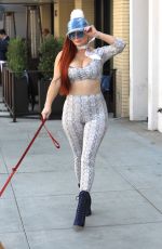 PHOEBE PRICE Out Shopping in Beverly Hills 08/24/2017