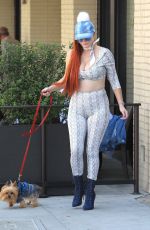 PHOEBE PRICE Out Shopping in Beverly Hills 08/24/2017