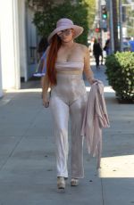 PHOEBE PRICE Out Shopping in Beverly Hills 08/28/2017
