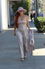 PHOEBE PRICE Out Shopping in Beverly Hills 08/28/2017