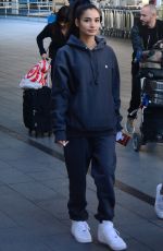 PIA MIA PEREZ Arrives at Airport in Sydney 08/09/2017